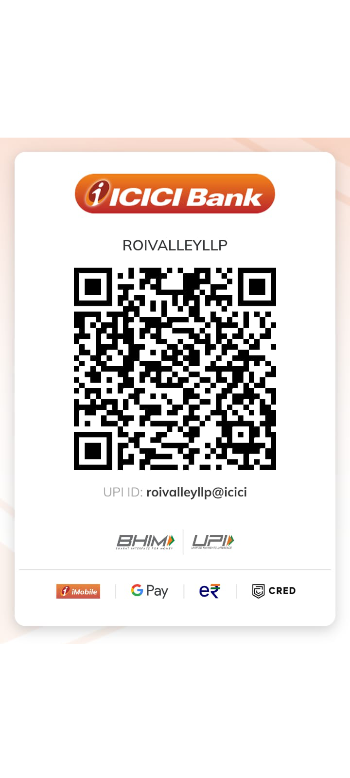 ROI Skills Payment QR Code